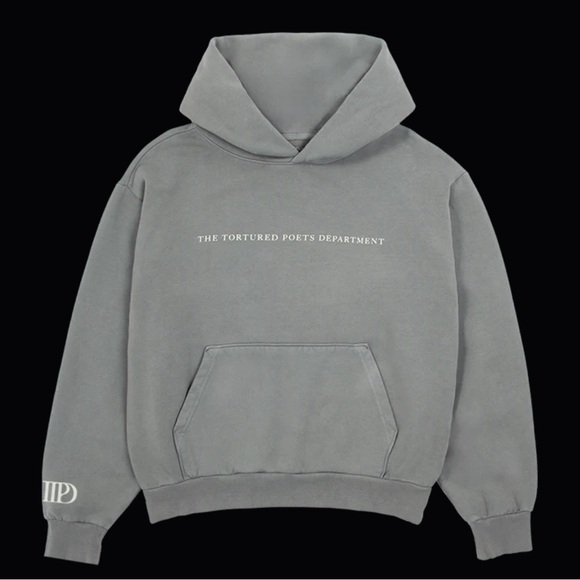 Taylor Swift Tops - UNOPENED Gray TTPD Hoodie